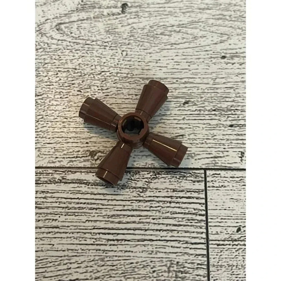 Lego Brown 4 Port Connector Hub - Picture 3 of 6